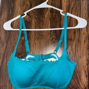Shade & Shore Teal Swim Top